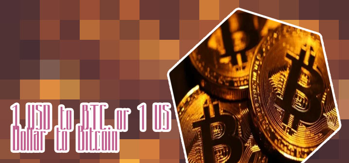 How much is 1 dollar of bitcoin worth