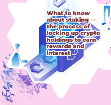 What is stake in crypto
